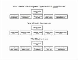 40 Non Profit Organizational Chart Template Markmeckler