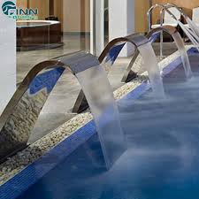 Patton says one of the pros of a swimming pond is that it looks good throughout the year and doesn't need to be covered during the winter since it's a pond. China Outdoor Or Indoor Swimming Pool Spa Decoration Waterfall China Water Curtain And Pool Water Curtain Price