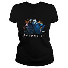 In a fight to the death, who would win between jason voorhees from friday the 13th or michael myers from halloween? Jason Voorhees Vs Michael Myers Friends Shirt Trend T Shirt Store Online