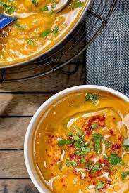 Nyt Cooking This Is A Lentil Soup That Defies Expectations Of What Lentil Soup Can Be It Is Light Spicy And A Bold R Red Lentil Soup Lentil Soup Nyt Cooking