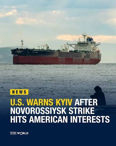 Kyiv confirms it received an official message from Washington after attacks  on Novorossiysk disrupted Kazakhstan oil flows. Ukraine insists it has “not  been abandoned” by the U.S.. READ MORE: https://tvpworld.com/91770161/