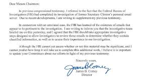 See appendix 4 for an example of a typical response for a channeling request. Fbi Notifies Congress It Will Investigate New Emails Found In Probe Of Clinton S Private Server