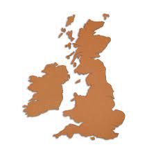 None cities towns national trust antiquity. Landkarte Grossbritannien Und Irland Wanddeko Aus Berlin Sandpipery