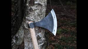 2 the axe should nearly touch your shoulder before. Viking Two Handed Axe Youtube