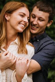 Angie and Bryan revisited the place where they met for their very sweet and  very fun engagement session! What a beautiful night we had at Schell's  Brewery! Have you followed us on