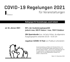 The strict lockdown will bring social and economic life in malaysia to a standstill. 3 Kulturlockdown Und Neuen Regelungen Ab 2021 Ig Kultur