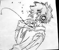 A pencil test is a much rougher version of the final animated scene. Easy Drawing Anime People Drawings Boys