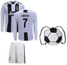 (if you prefer not tight fit, order a size larger) limited time discount price, plus free shipping, grab one before it's gone. Cristiano Ronaldo Juventus 7 Youth Soccer Jersey Home Away Long Sleeve Shorts Kit Kids Gift Set Buy Online In Belize At Belize Desertcart Com Productid 92293412