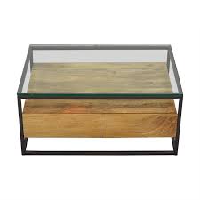 Coffee tables come in a variety of shapes and styles, but one thing is always true about them: 45 Off West Elm West Elm Box Frame Storage Coffee Table Tables