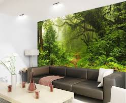 Tropical Dark Green Forest Nature Rainforest 3d Full Wall Mural Photo Wallpaper Wall Murals Green Wall Decor Mural Wallpaper