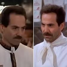 The blackjack dealer in Austin Powers: International Man of Mystery is the  Soup Nazi (Larry Thomas). #austinpowers #seinfeld #larrythomas  #nosoupforyou #ialsoliketolivedangerously
