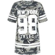 New Look Cameo Rose Green Camo 98 Print T Shirt Camo Print Tee Camo Tee Shirts White Short Sleeve Shirt