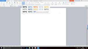 Screenshot Of Inserting Wordart Decorative Text In Wps Office 2016 Writer Windows 10 Taken On 29 January 2017 Wps Windows 10 Screenshots