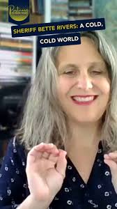 Just received Elena Taylor's latest Sheriff Bet Rivers Mystery, A COLD,  COLD WORLD in the mail and I'm so excited! , But guess what? It's not for  me