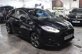 2017 Ford Fiesta 1 6 Ecoboost St 2 Turbo 3doors In Metallic Panther Black 180bhp Ford Fiesta St Black Car Ford Fiesta