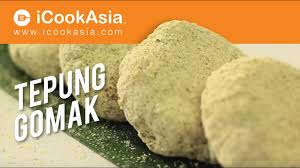 Maruku tepung pulut special diadun khas dari resepi tradisional. Tepung Gomak Youtube
