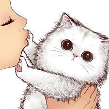 Pin By Fazli Ozdamar On Med Vet In 2020 Cat Art Cats Illustration Kitten Drawing