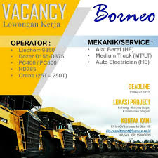 Inilah lowongan kerja opt doser motor grader terbaru di samarinda kaltim 2022. Rusdiansyah Dian Hevy Equitment Operator Pt Meindo Elang Indah Linkedin