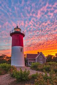Nausea light is 48 feet tall and was once one of three lighthouses set about 150 feet apart on the beach. Cape Cod Nauset Beach Lighthouse Photograph By Juergen Roth
