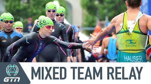 2019 daman world triathlon abu dhabi elite men elite women: Triathlon Mixed Team Relay A Third Olympic Triathlon Medal Youtube