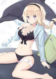 jeanne d arc アニメの女の子 水着 フェルト