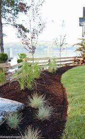 Attaching rails to fence posts: Our New Split Rail Fence The Happy Housie