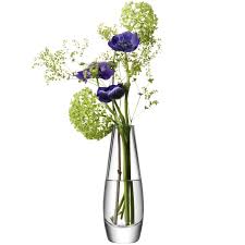 Decorative for window, mirrors, tile. Lsa Flower Single Stem Vase Leekes