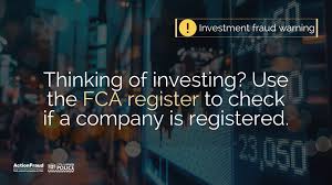 Who issues it and when? Action Fraud Use The Fca Register To Check If A Company Facebook