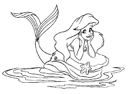 I have also included a. The Little Mermaid Ariel Dreams With Open Eyes On A Rock