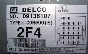 The car radio code is indicated on many delco models on a small white sticker inside the glove box. Get Your Free Delco Vw Nb Cd Radio Eur H0003 S0005 Radio Code Online 2021