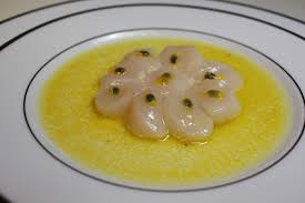Carpaccio De Saint Jacques Passion Mesdelices Fr Carpaccio Saint Jacques Saint Jacques Fruit De La Passion
