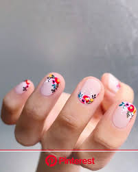 One of the cute nail designs for summer, this is amongst the nail color ideas which is trending this year. Over 200 Trendy Ideas For The Cutest Summer Manicure Ever Cute Spring Nails Spring Nail Art Cute Nail Art Clara Beauty My