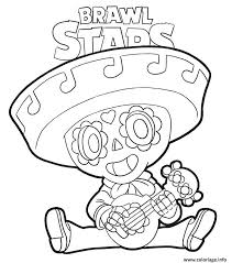 Dessin poco brawl stars : Coloriage Poco Brawl Stars Dessin Brawl Stars A Imprimer