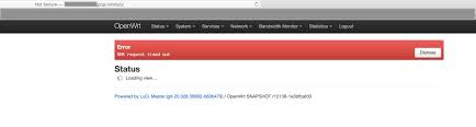 The file 'log' will contain all outgoing dns requests from interface br0, in cleartext. Error No Related Rpc Reply With Nginx Luci