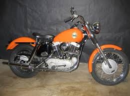 Image result for Orange Red 1957 Motorcycle