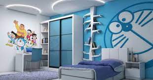 Kamar tidur sederhana yang tidak terlalu luas memudahkan anda untuk mendekorasinya sesuai kebutuhan dan tambahan sentuhan personal. 5 Rekomendasi Dekorasi Kamar Doraemon Sederhana Untuk Anak Anak Popmama Com
