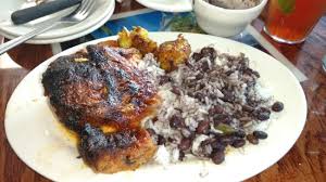 Plus, the combination of plantain with rice and beans.perfect! Cuban Style Chicken Black Beans Rice And Fried Plantains Picture Of Puerto Sagua Miami Beach Tripadvisor
