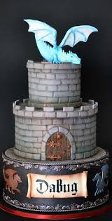 Dragon Castle Cake Dragon Birthday Cakes Castle Birthday Cakes Dragon Cakes