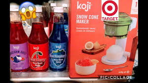 Snowie shaved ice has over 90 of the best flavors on the planet used to flavor shaved ice, coffee, or ice cream. Koji Snow Cone Maker Machine Review Target Buy Hit Or Flop Youtube