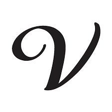 Starting slightly above the lower guideline, you must draw a small diagonal line that goes up until it reaches the middle of the guidelines. Cursive Letter V