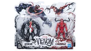 Let there be carnage trailer reveals that sony's next marvel movie will be adopting the comics' explanation for why its villain, carnage, is a the newly released second trailer for the movie shined the spotlight on woody harrelson's venom 2 character and his menacing design. Venom And Carnage Toys From Hasbro Get The First Look The Hollywood Reporter