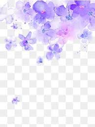 Purple Watercolor Flower Floating Material Watercolor Clipart Flower Clipart Purple Png Transparent Clipart Image And Psd File For Free Download Flower Clipart Watercolor Flower Background Watercolor Flowers