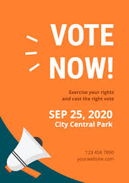 Free Election Poster Designs Designcap Poster Maker
