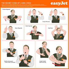What Flight Attendants Secret Hand Signals Mean Check Out The Gestures Members Of The Cabin Crew Use To C Cabin Crew Cabin Crew Recruitment Flight Attendant