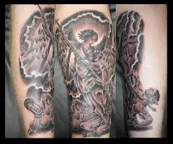 He played as a central defender. Tattoo Sao Miguel Arcanjo Jorge Machado Flickr