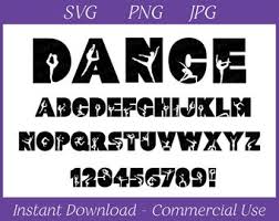 We hope everyone can enjoy learning the alphabet. Dance Letters Etsy