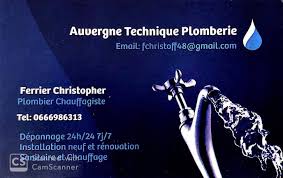 Auvergne Technique Plomberie
