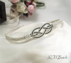 Ooak Infinity Bracelet Celtic Love Knot Fine Silver Nautical Hand Woven Timeless Jewelry Viking Knit Celtic Love Knot Celtic Knot Jewelry Ooak Jewelry