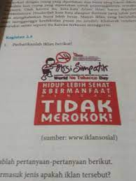 Contoh Gambar Reklame Sosial Gambar Reklame