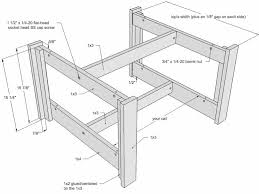 Coffee Table Plan Drawing Coffee Table Plans Coffee Table Blueprints Table Plans